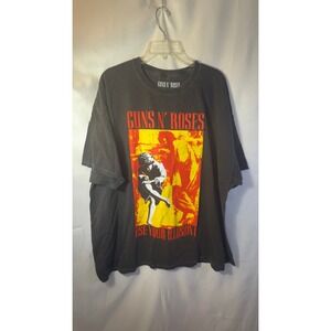 Vintage Guns N Roses Use Your Illusion Tour 1991 1992 Concert T Shirt XL Black